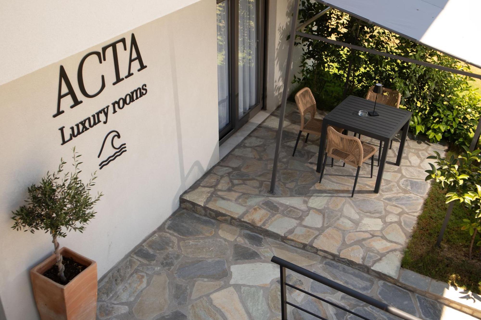 Acta Luxury Rooms Nikiti  Bagian luar foto